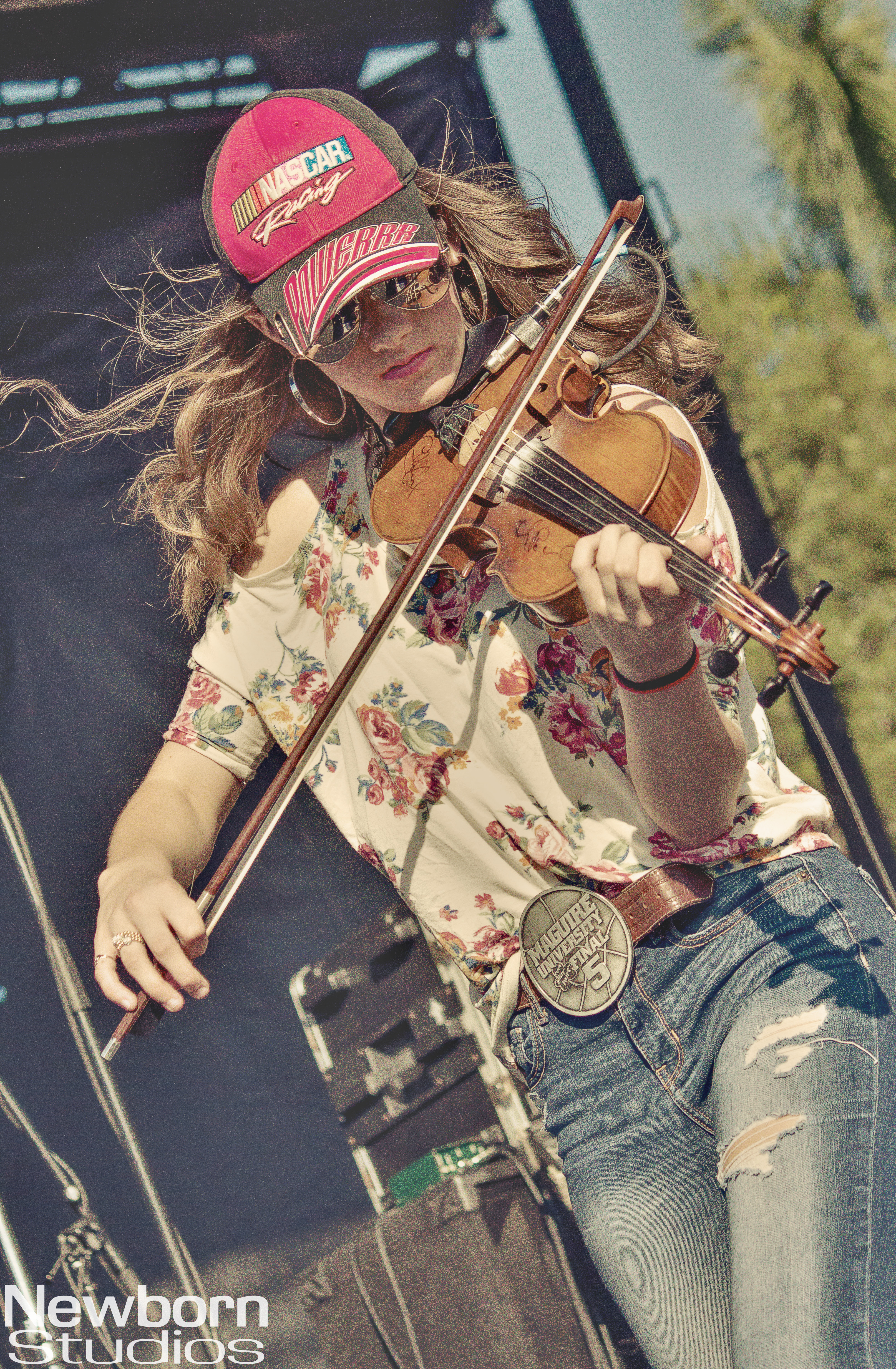 Maggie Baugh - Nascar 2014-HR