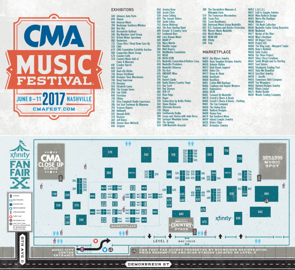 Nissan Stadium Seating Chart Cma Fest