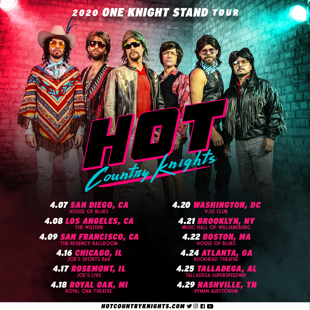 Dierks Bentley’s Hot Country Knights Announce 2020 “One Knight Stand