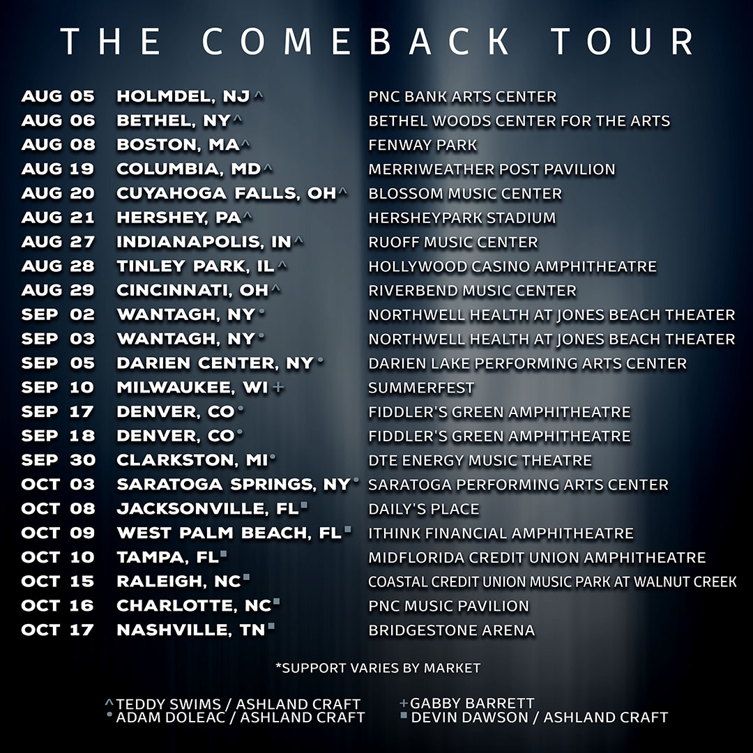 Zac Brown Band Announces The Comeback Tour Hometown Country Music