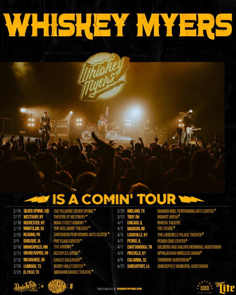 whisky myers tour 2022