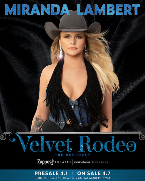 Miranda Lambert Announces Las Vegas Residency Hometown Country Music