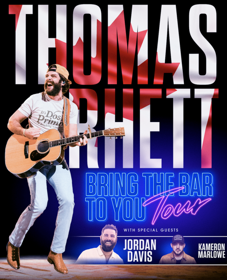 Thomas Rhett Adds 2023 Canadian Tour Dates Hometown Country Music