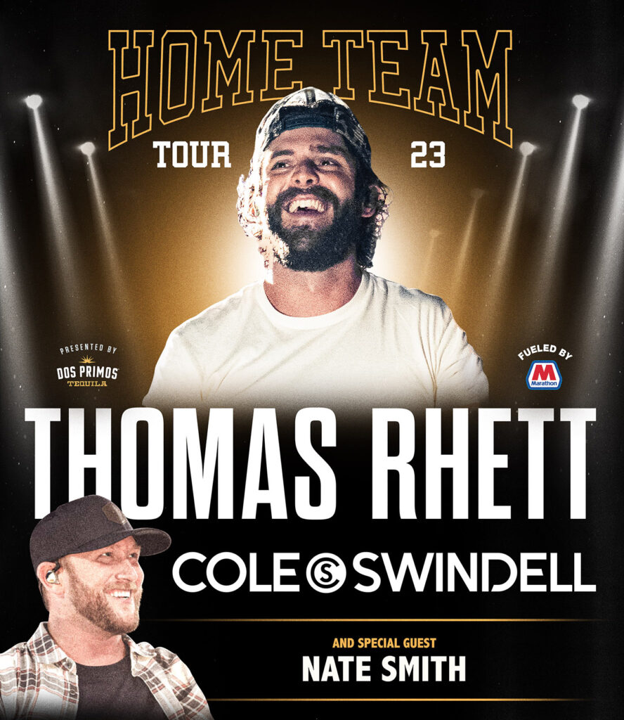 home team tour 23 thomas rhett songs