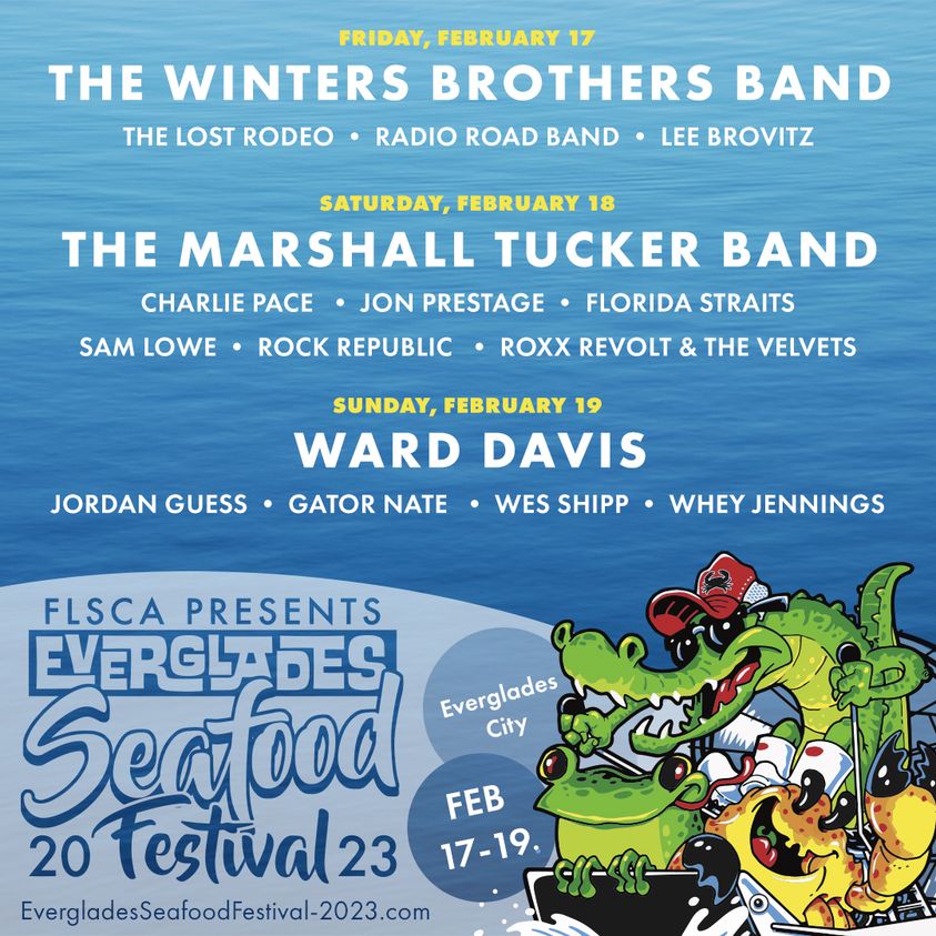 Everglades Seafood Festival Everglades City, FL Hometown Country Music