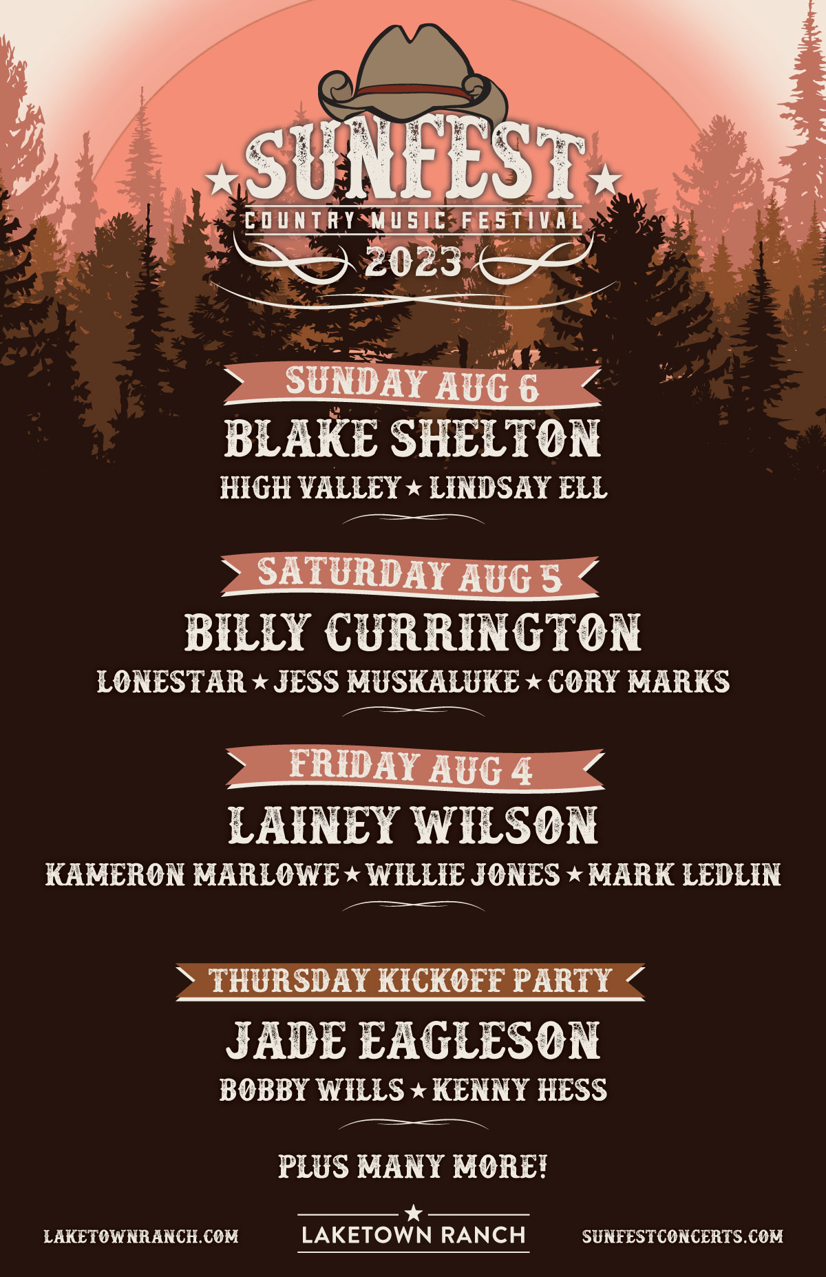 Sunfest Country Music Festival - Cowichan, BC