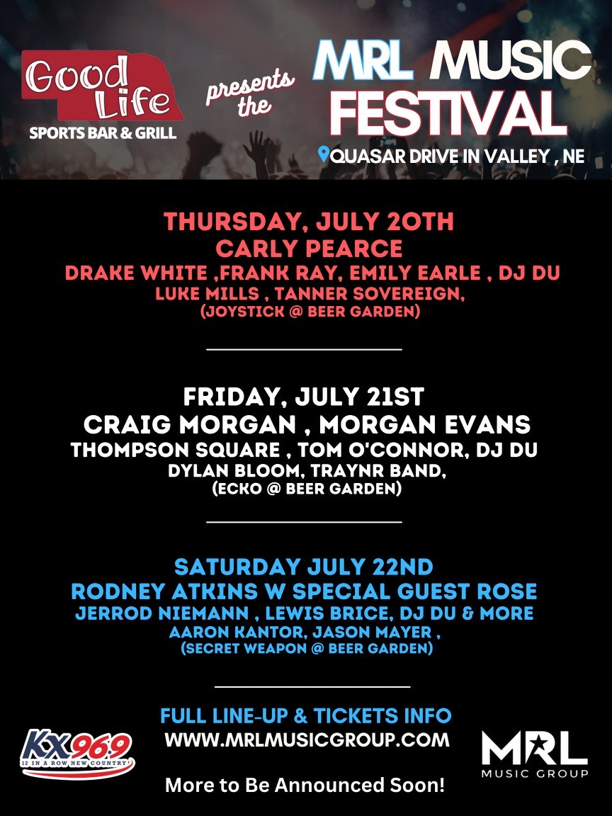 MRL Music Festival - Valley, NE