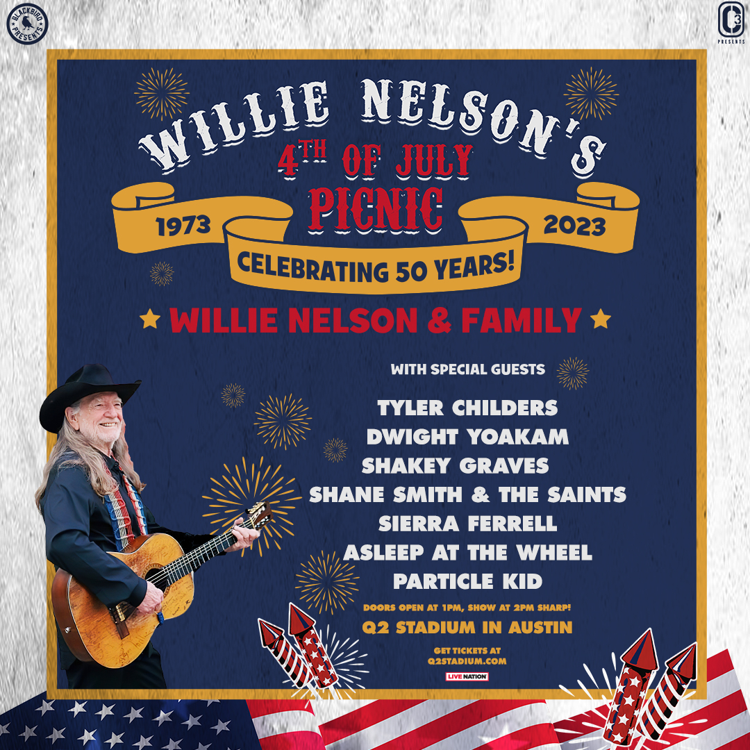 Willie Nelson's 4th of July Picnic - Austin, TX