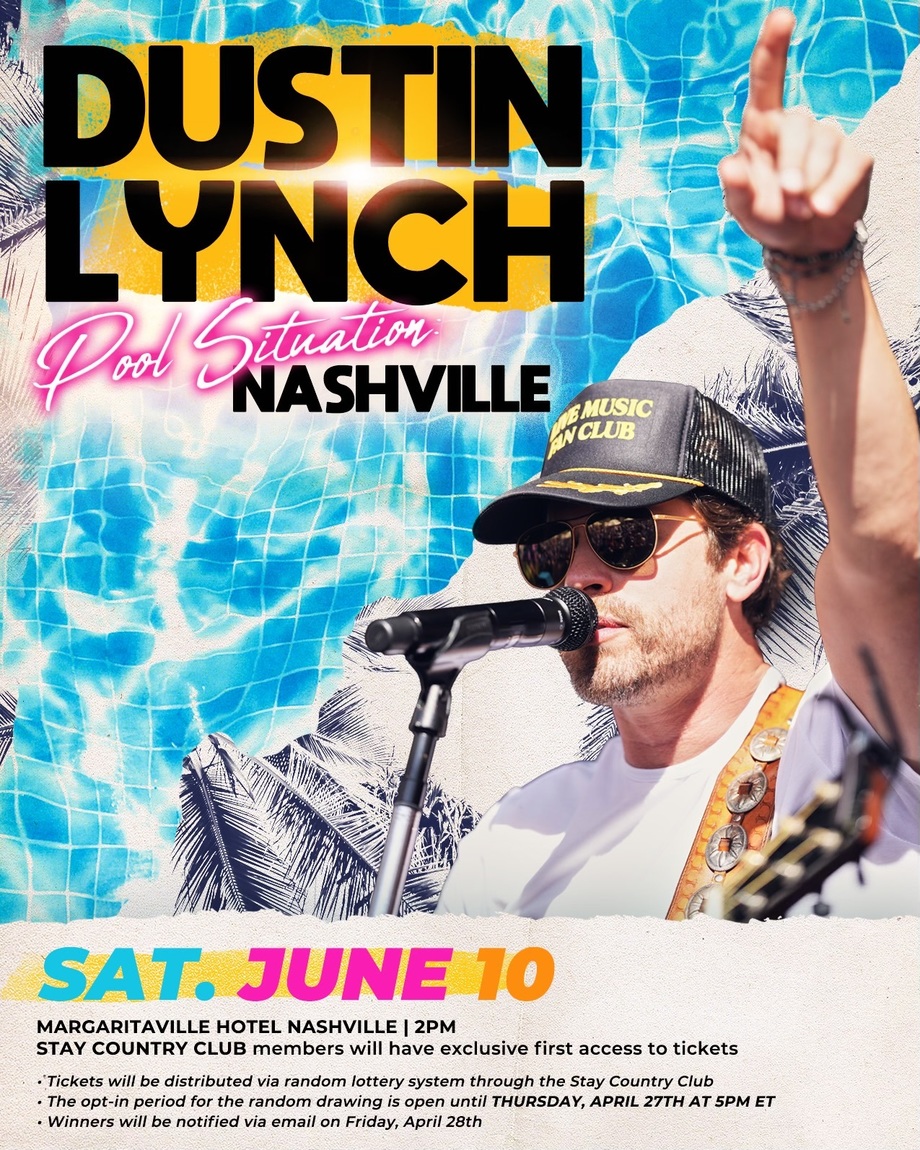 Dustin Lynch's Pool Situation - Nashville, TN