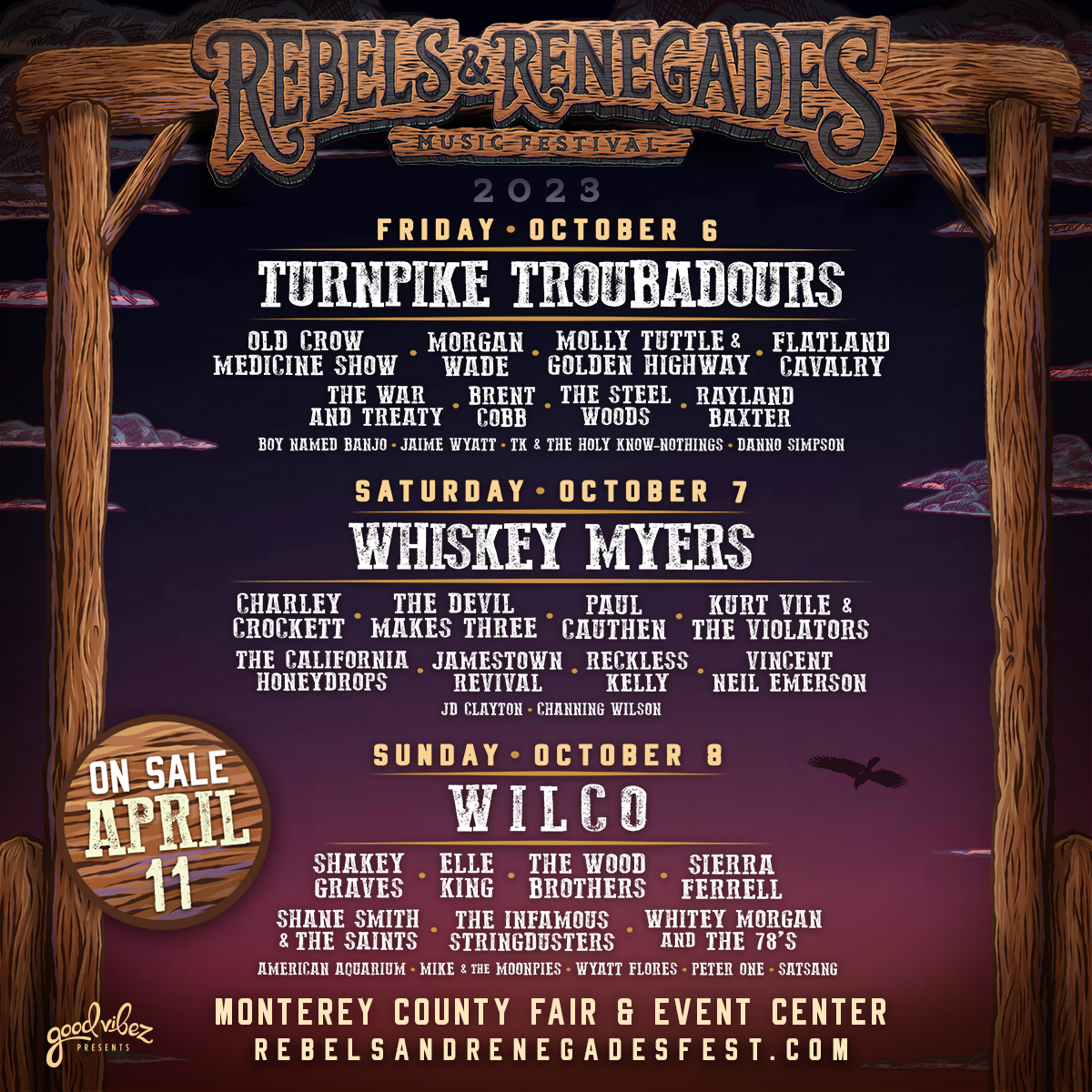 Rebels & Renegades Music Festival - Monterey, CA
