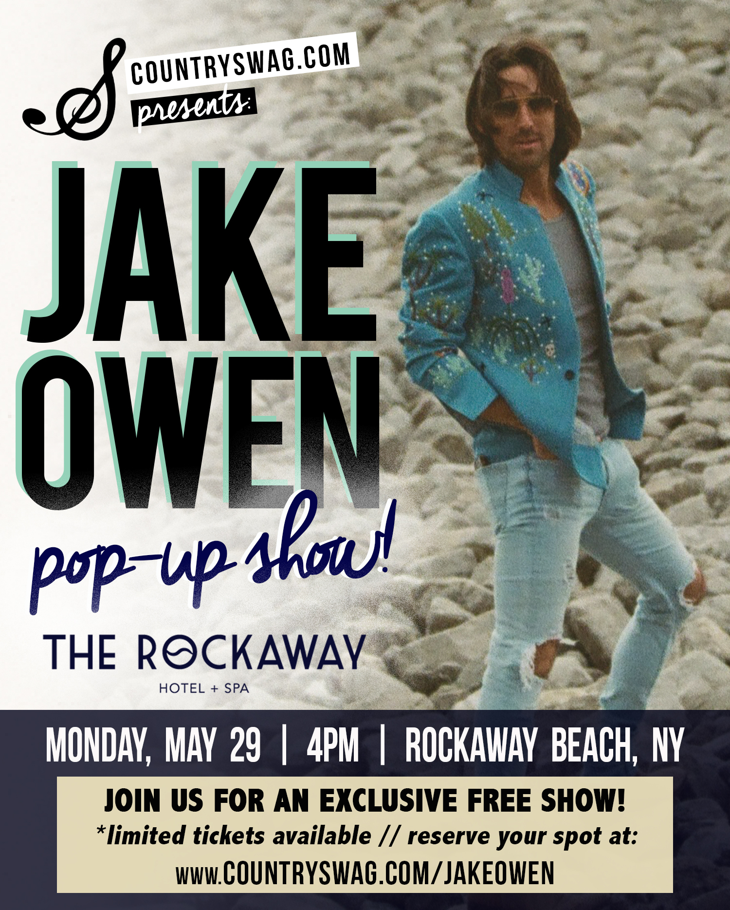 Jake Owen - Rockaway Beach, NY