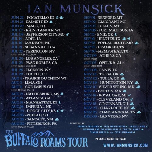 Ian Munsick Announces 2023 Fall Tour | Hometown Country Music