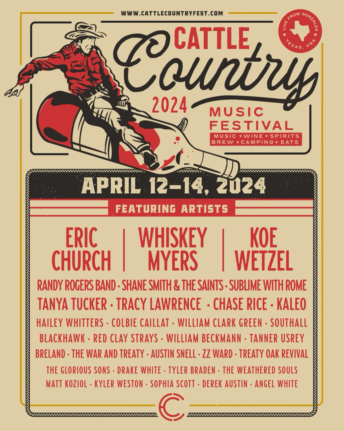 Cattle Country Fest - Gonzales, TX