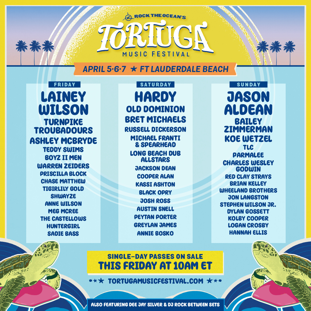 Tortuga Music Festival - Fort Lauderdale, FL
