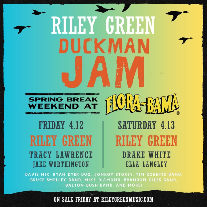 Riley Green's Duckman Jam - Pensacola, FL