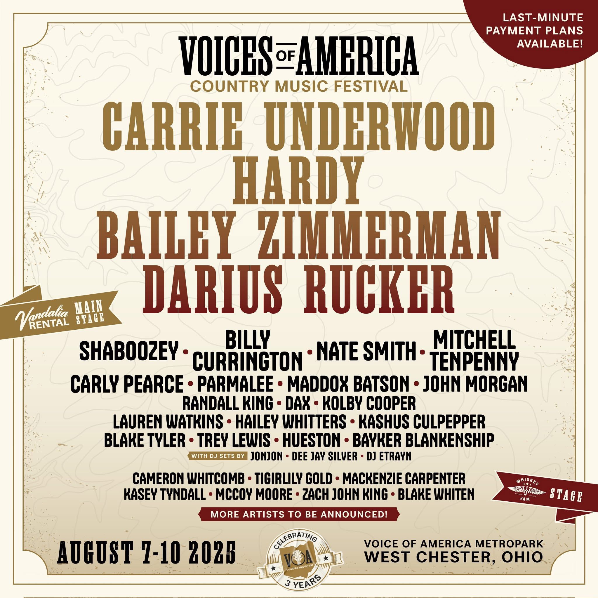 Voices of America Country Music Fest - West Chester, OH