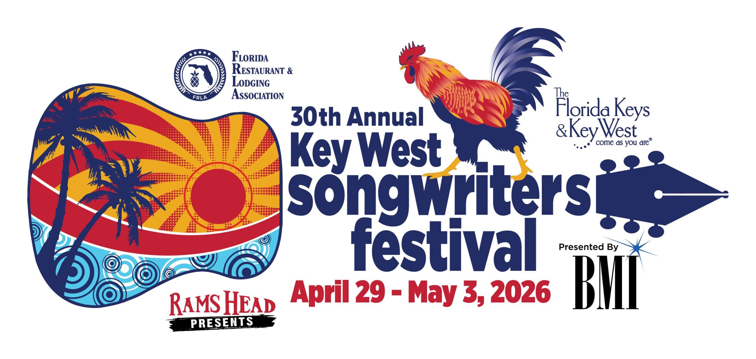 30th Annual Key West Songwriters Festival - Key West, FL