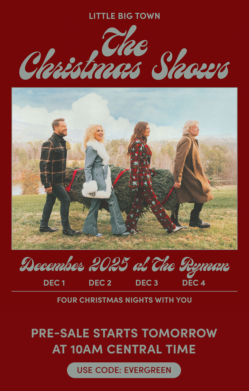 Little Big Town:  The Christmas Shows - Nashville, TN