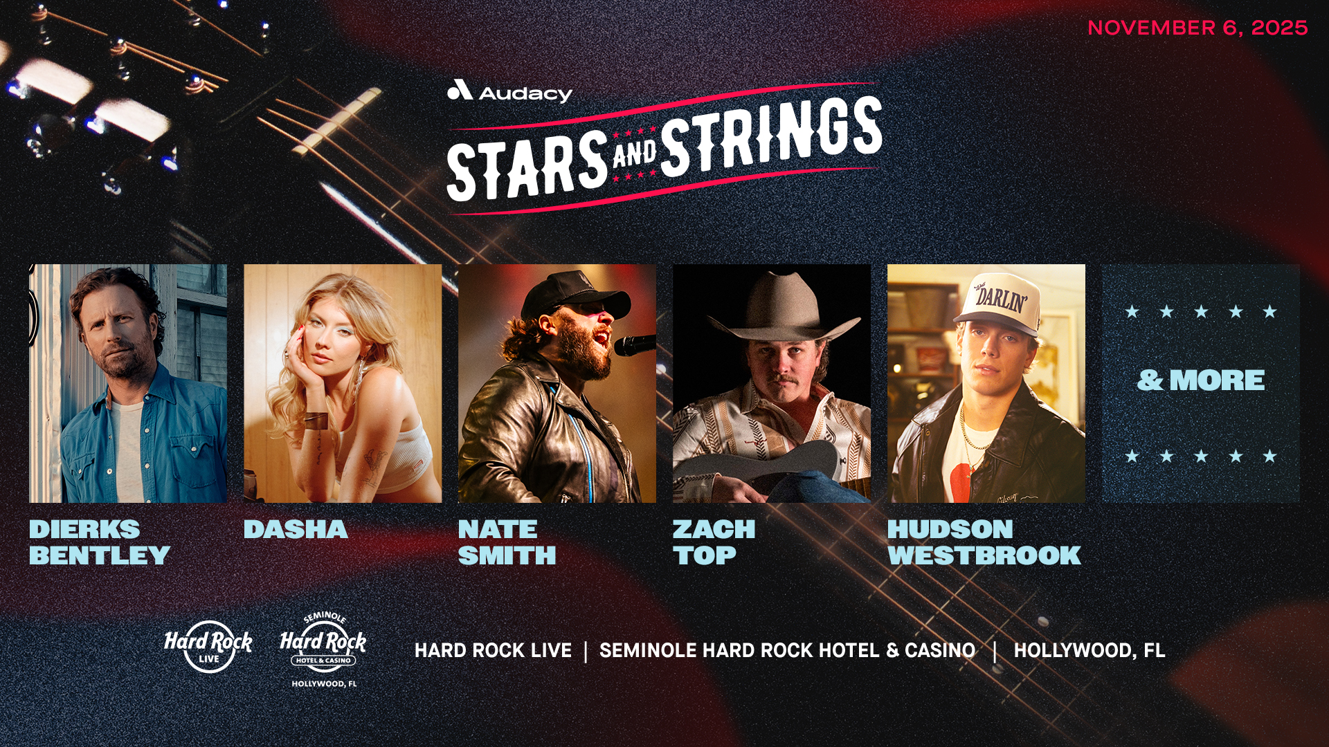 Audacy Stars and Strings - Hollywood, FL