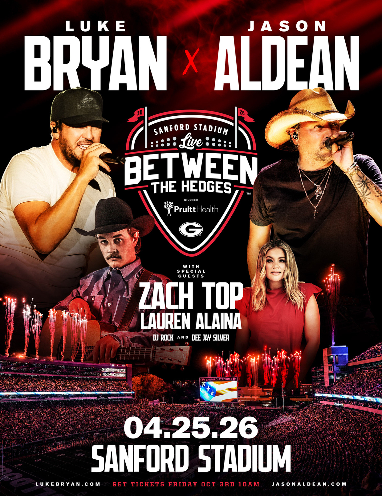 Live Between the Hedges - Athens, GA