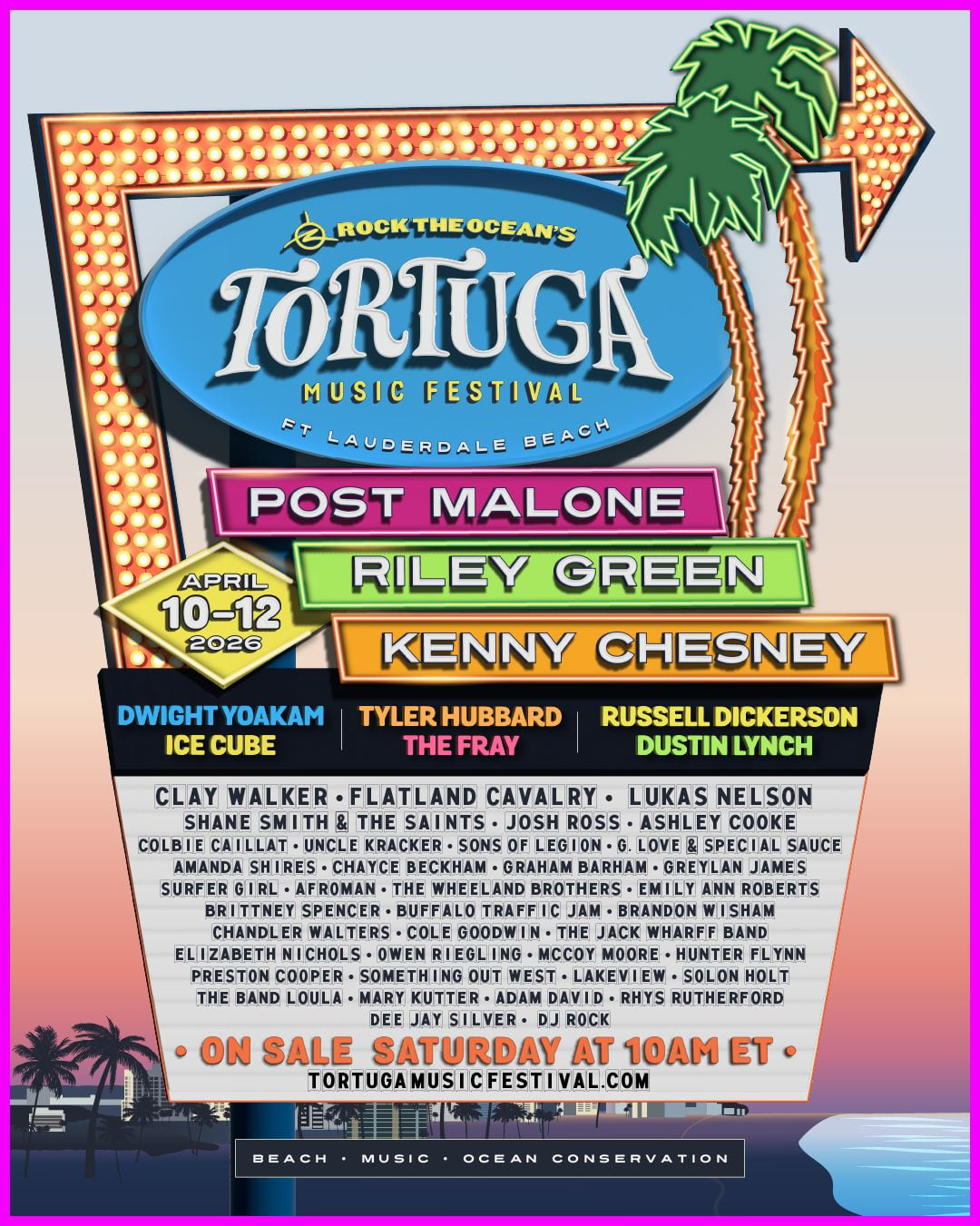 Tortuga Music Festival - Fort Lauderdale, FL