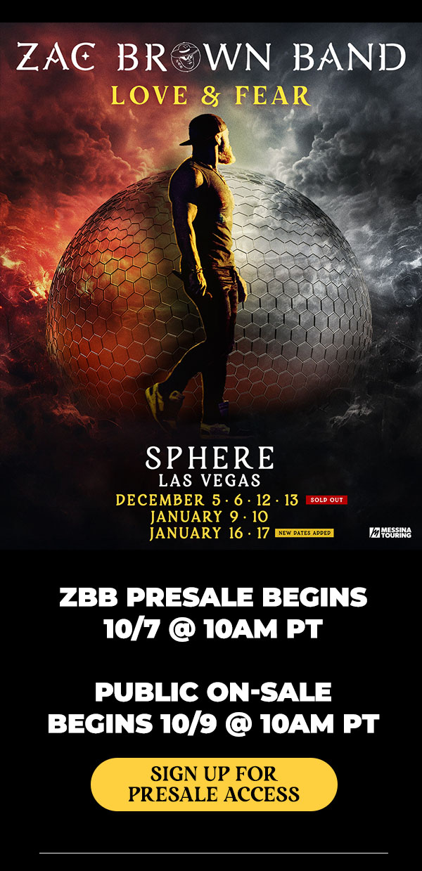 Zac Brown Band - Las Vegas, NV