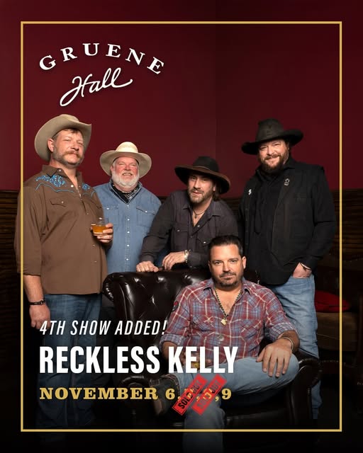 Reckless Kelly - New Braunfels, TX