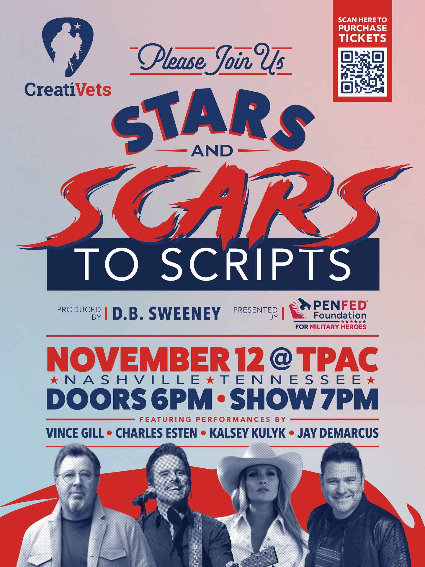 Stars and Scars to Scripts - Nashville, TN