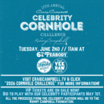 Craig Campbell Celebrity Cornhole Challenge - Nashville, TN
