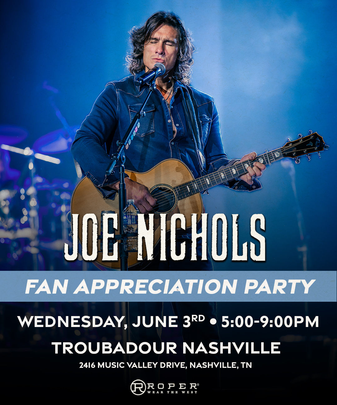 Joe Nichols Fan Appreciation Party - Nashville, TN