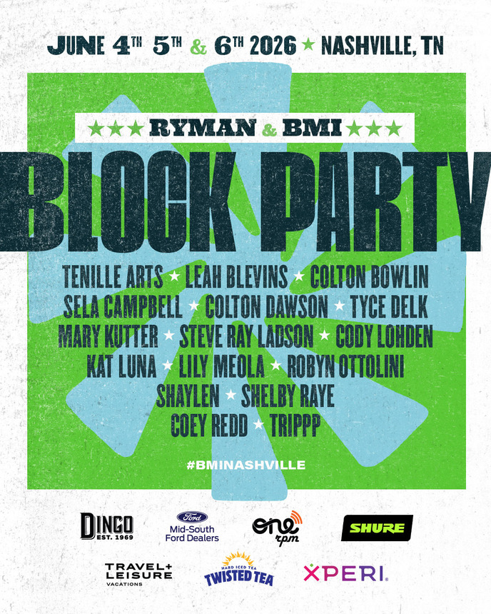 Ryman BMI Block Party - Nashville, TN