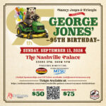 George Jones' 95th Birthday - Nashville, TN
