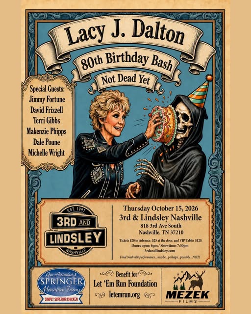 Lacy J. Dalton's 80th Birthday Party - Nashville, TN