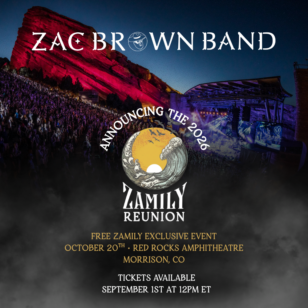 Zac Brown Band's Zamily Reunion - Morrison, CO