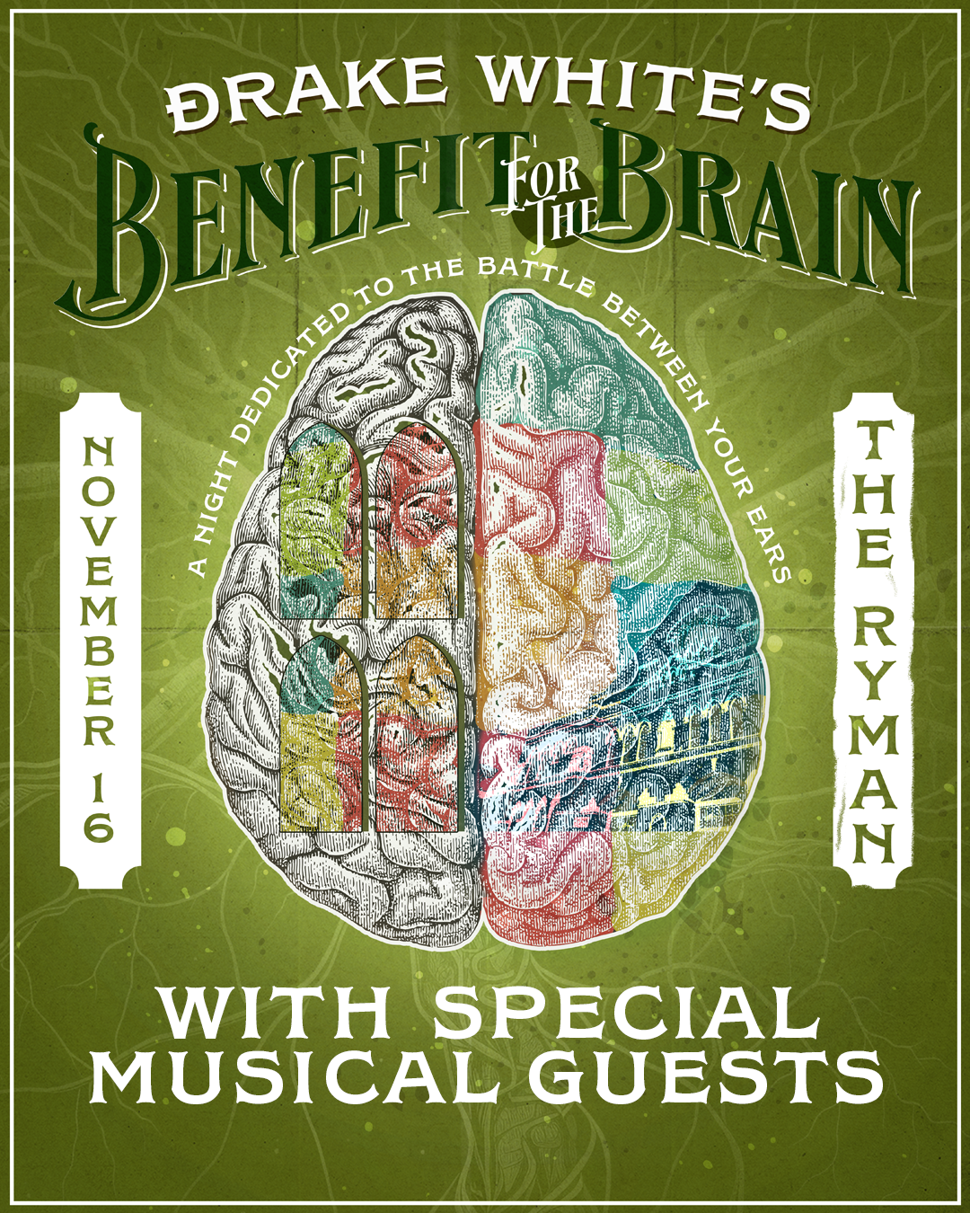 Drake White's Benefit for the Brain - Nashville, TN