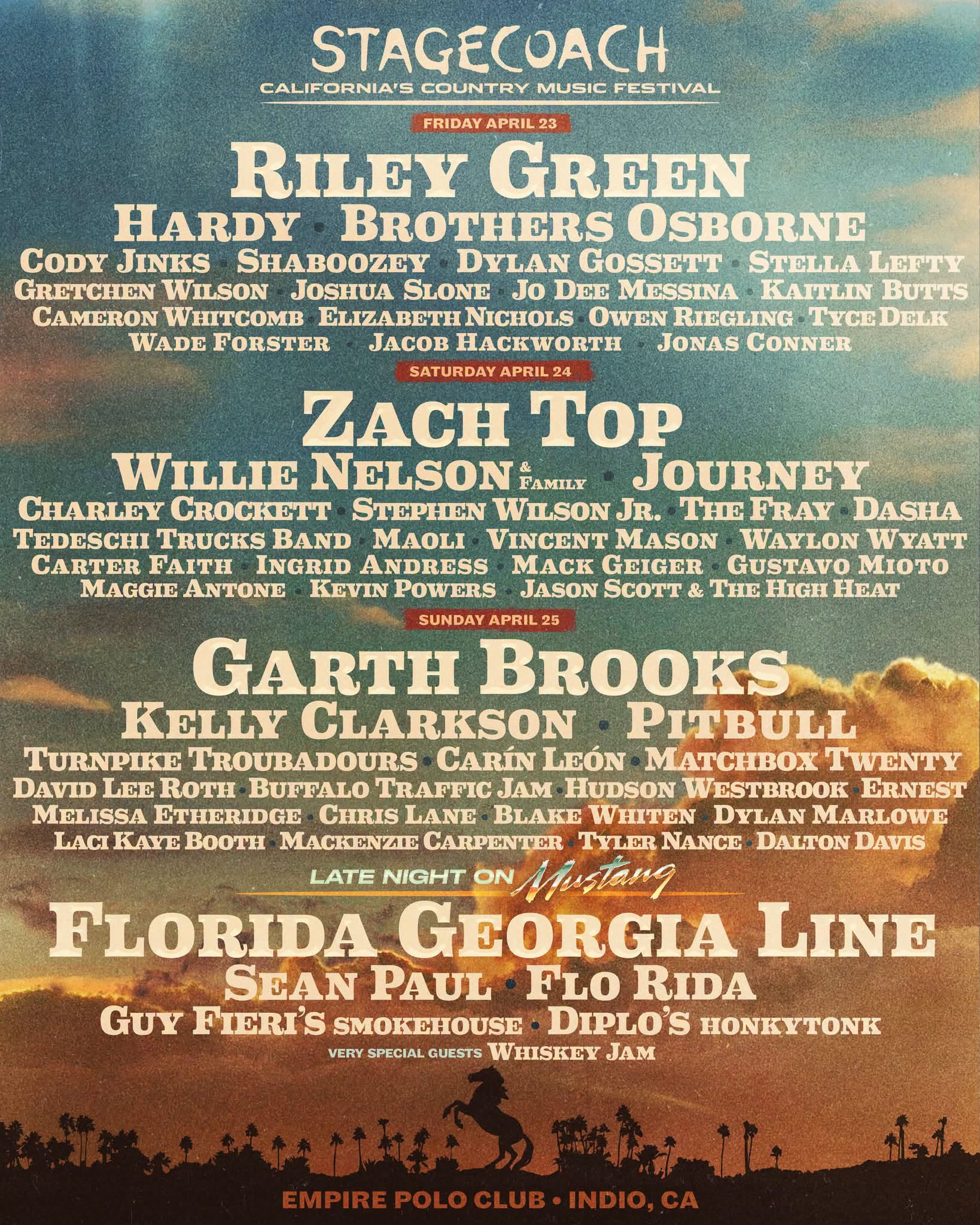 Stagecoach - Indio, CA